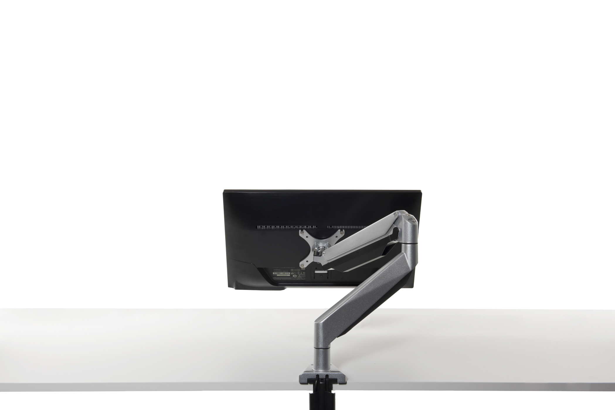 Bakker Elkhuizen Monitorarm Smart Office 11 Single MontiorArm Clamp+Bolt through Bakker Elkhuizen Monitorarm Smart Office 11 Single MontiorArm Clamp+Bolt through