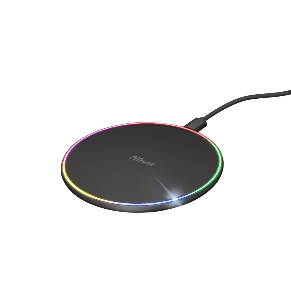 Trust LUMO10 RGB Fast Wireless Charger 7.5W/10W