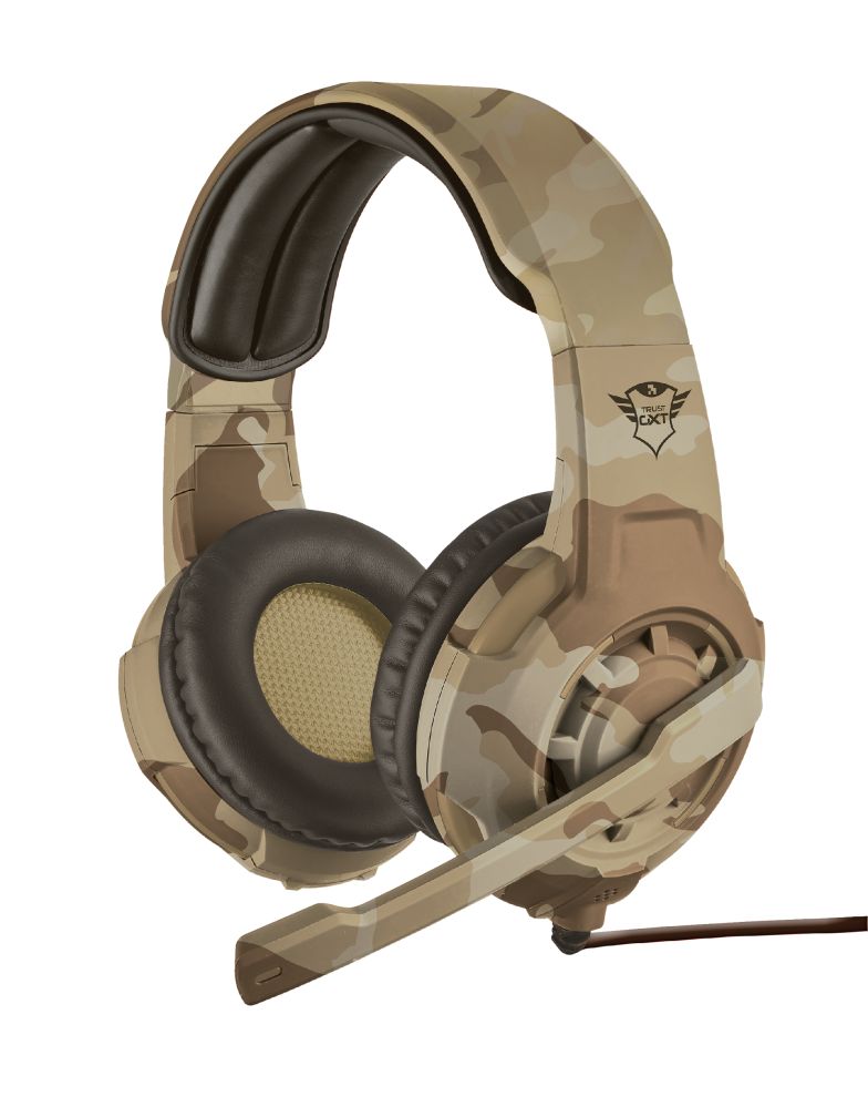 Trust GXT 310D RADIUS Gaming Headset desert camo