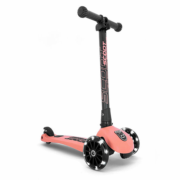 Scoot & Ride Highwaykick 3 LED - peach