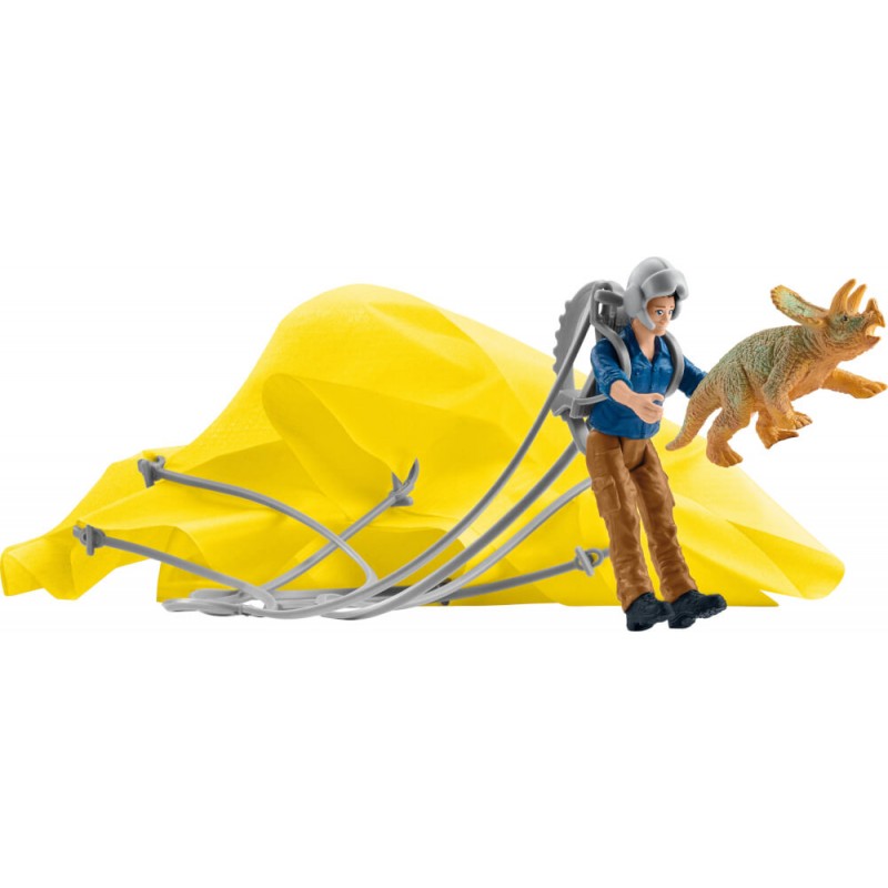 Schleich 41471 - Dinosaurier Fallschirm-Rettung