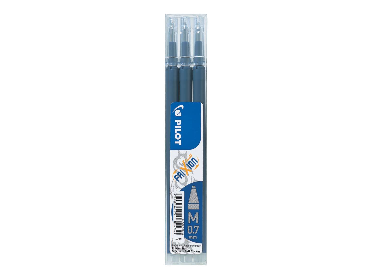 PILOT Ersatzminen FriXion Ball 0,7 - blauschwarz - 3er Set PILOT Ersatzminen FriXion Ball 0,7 - blauschwarz - 3er Set