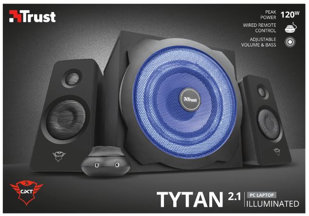 Trust GXT 628 2.1 Illuminated Speaker Set Limited Edition Trust GXT 628 2.1 Illuminated Speaker Set Limited Edition