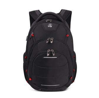 Swiss Digital Hercules Backpack with Massage + SDD Finder black