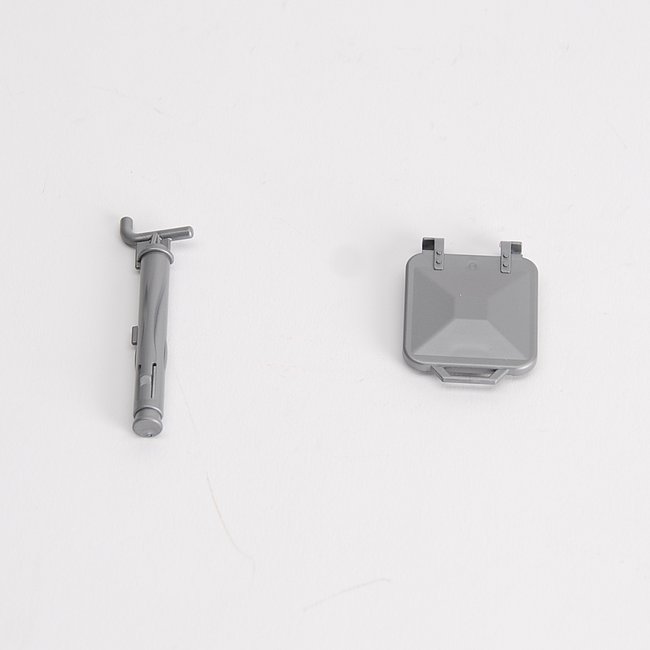 Bruder 42267 - Stützfuß und Deckel für Rückeanhänger