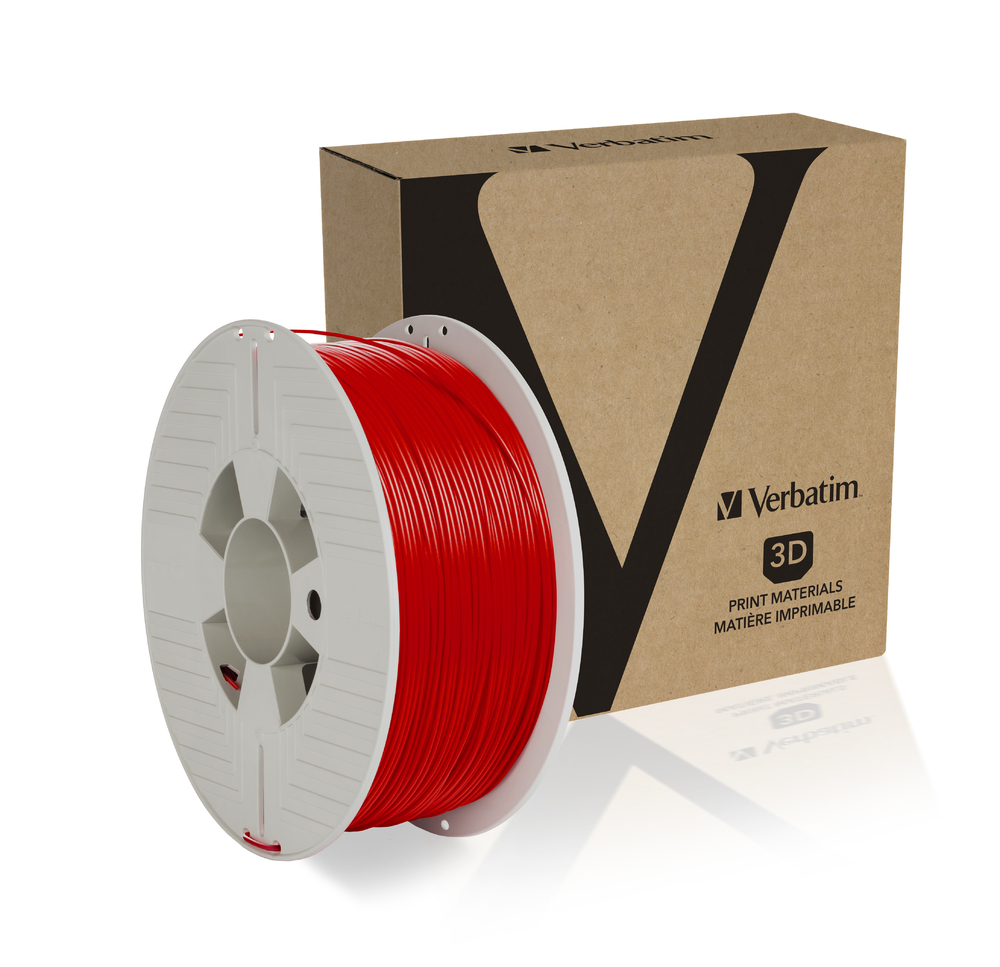 Verbatim ABS Filament 3D 1.75mm red