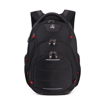 Swiss Digital Hercules Backpack with Massage black Swiss Digital Hercules Backpack with Massage black