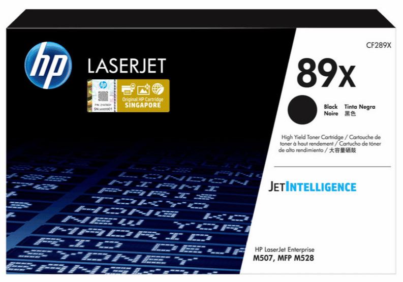 HP LJ Cartridge Nr.89X black 10K