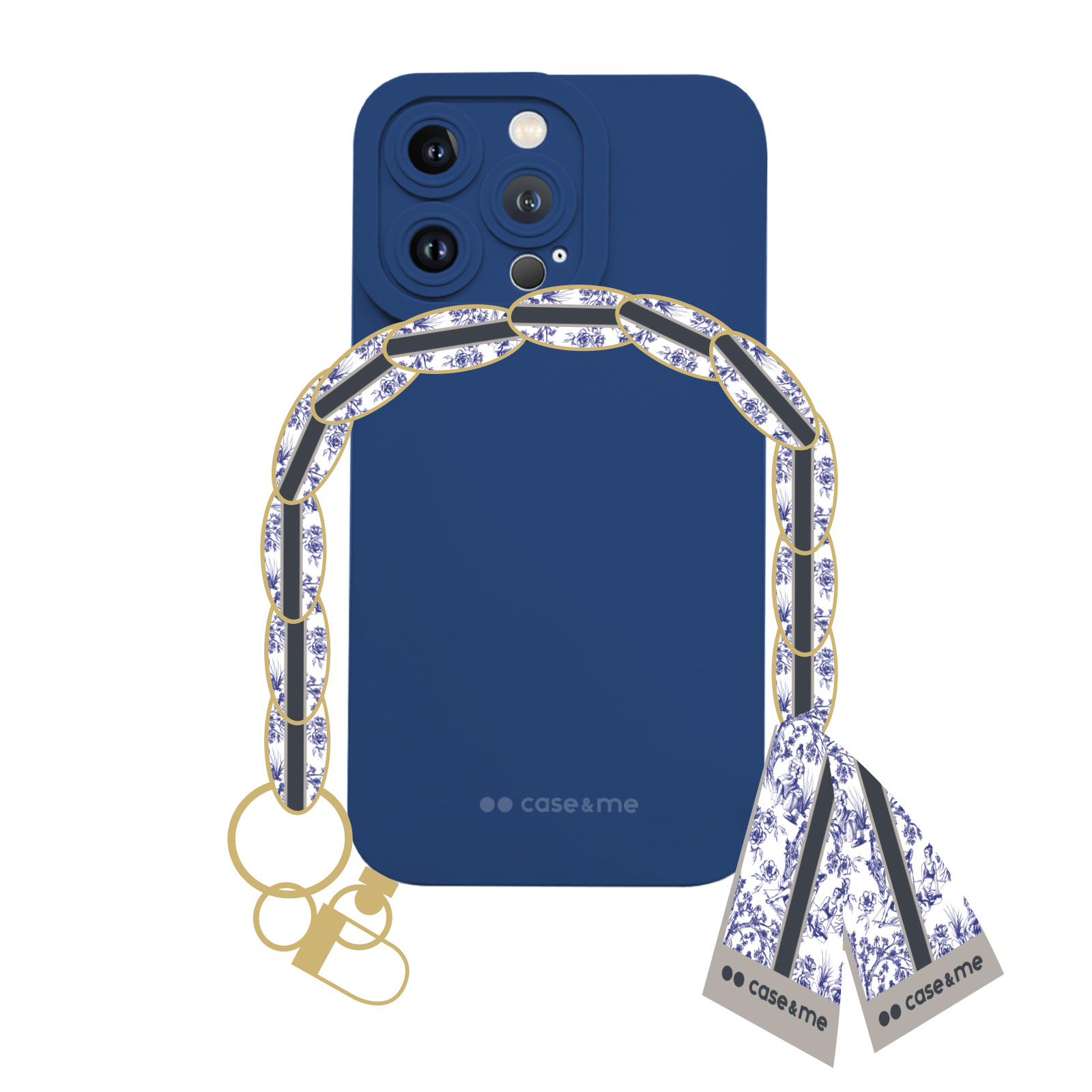 SBS Foulard Lady Case iPhone 14 Pro Max blue SBS Foulard Lady Case iPhone 14 Pro Max blue