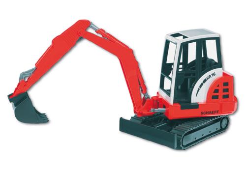 Bruder 02432 - Schaeff HR 16 Minibagger L 35,5 x B 10,2 x H 16 cm
