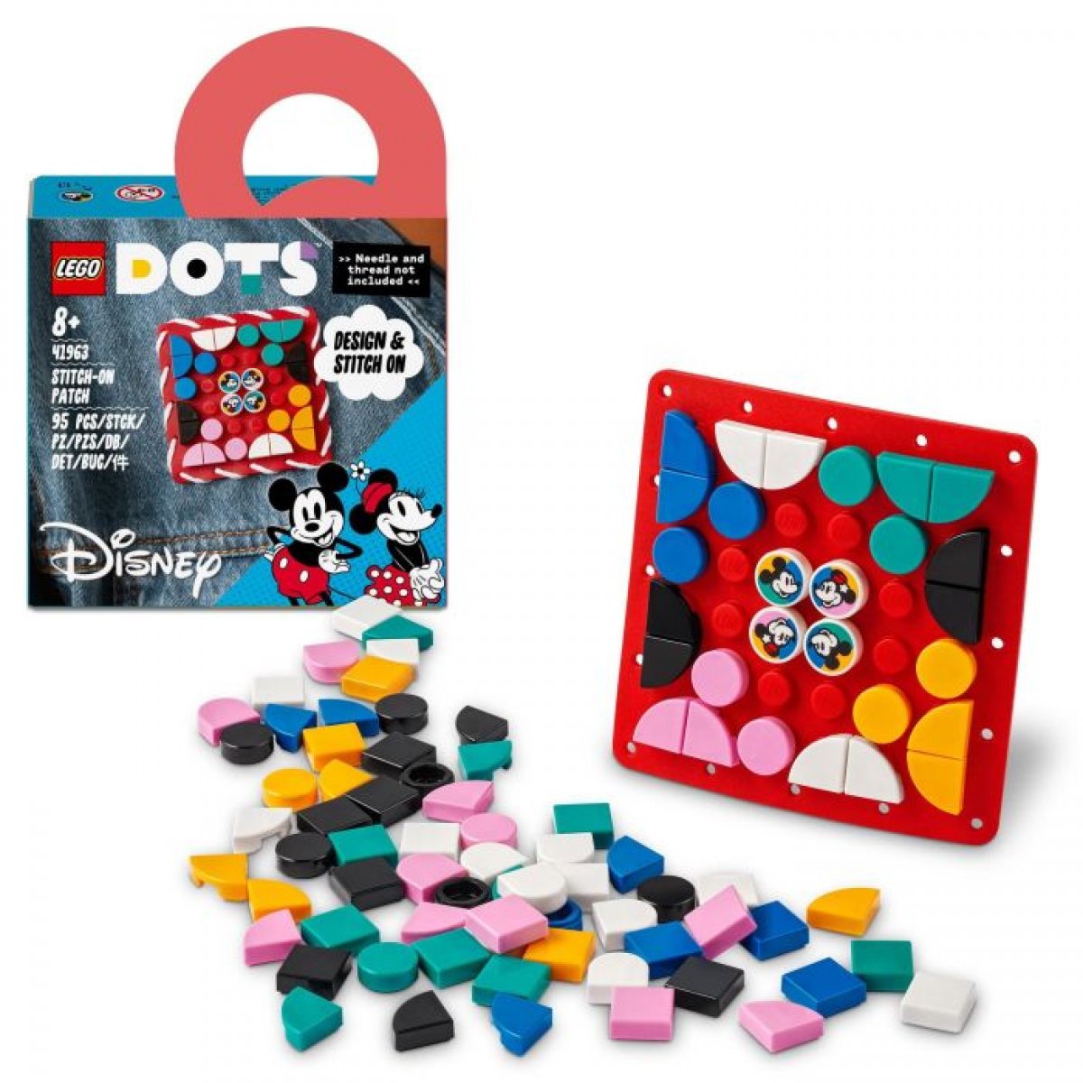 LEGO 41963 - DOTs Micky und Minnie Kreativ-Aufnäher LEGO 41963 - DOTs Micky und Minnie Kreativ-Aufnäher