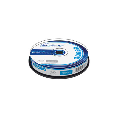 MediaRange Blu Ray 25GB/4f Spindel 1x10