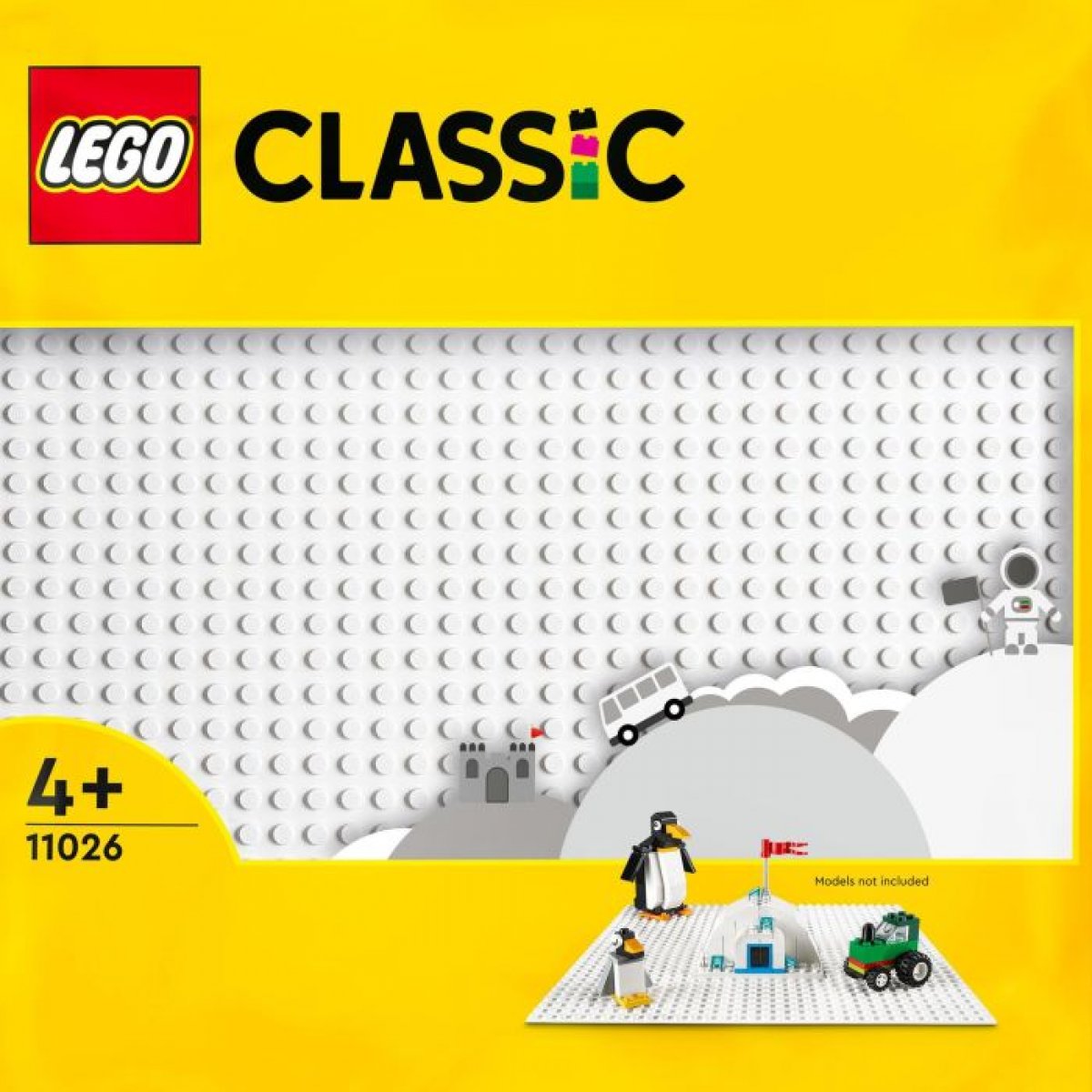 LEGO 11026 - Classic Bauplatte weiß LEGO 11026 - Classic Bauplatte weiß