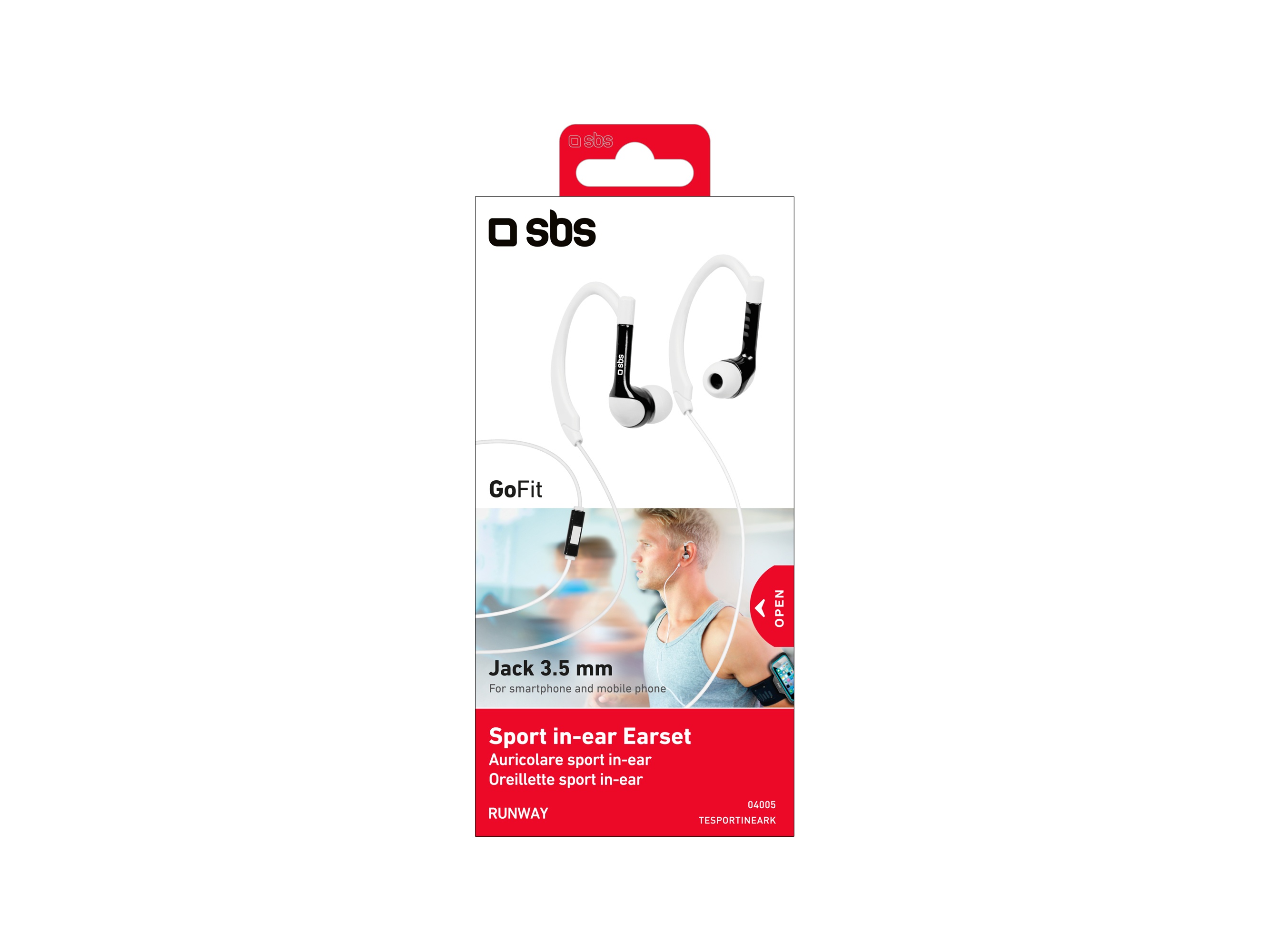 SBS In-ear stereo Sport Earset Runway