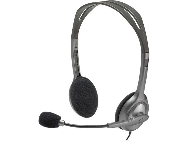 Logitech Computer Headset H111 black Logitech Computer Headset H111 black