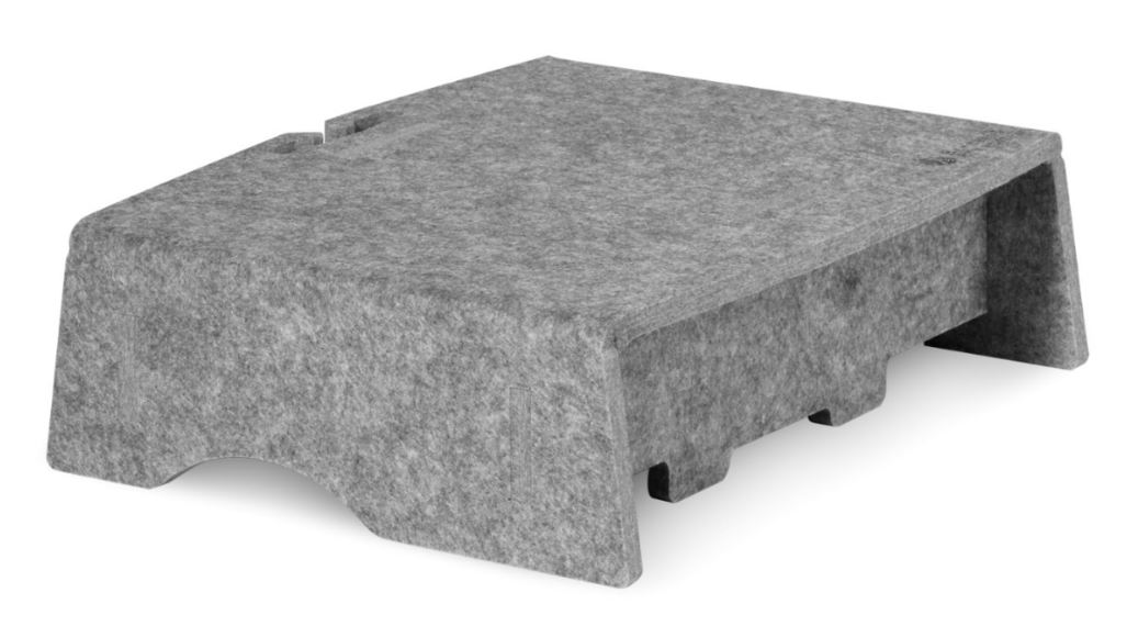 Bakker Elkhuizen Monitor Stand Q-Riser 90 Circular grey Bakker Elkhuizen Monitor Stand Q-Riser 90 Circular grey