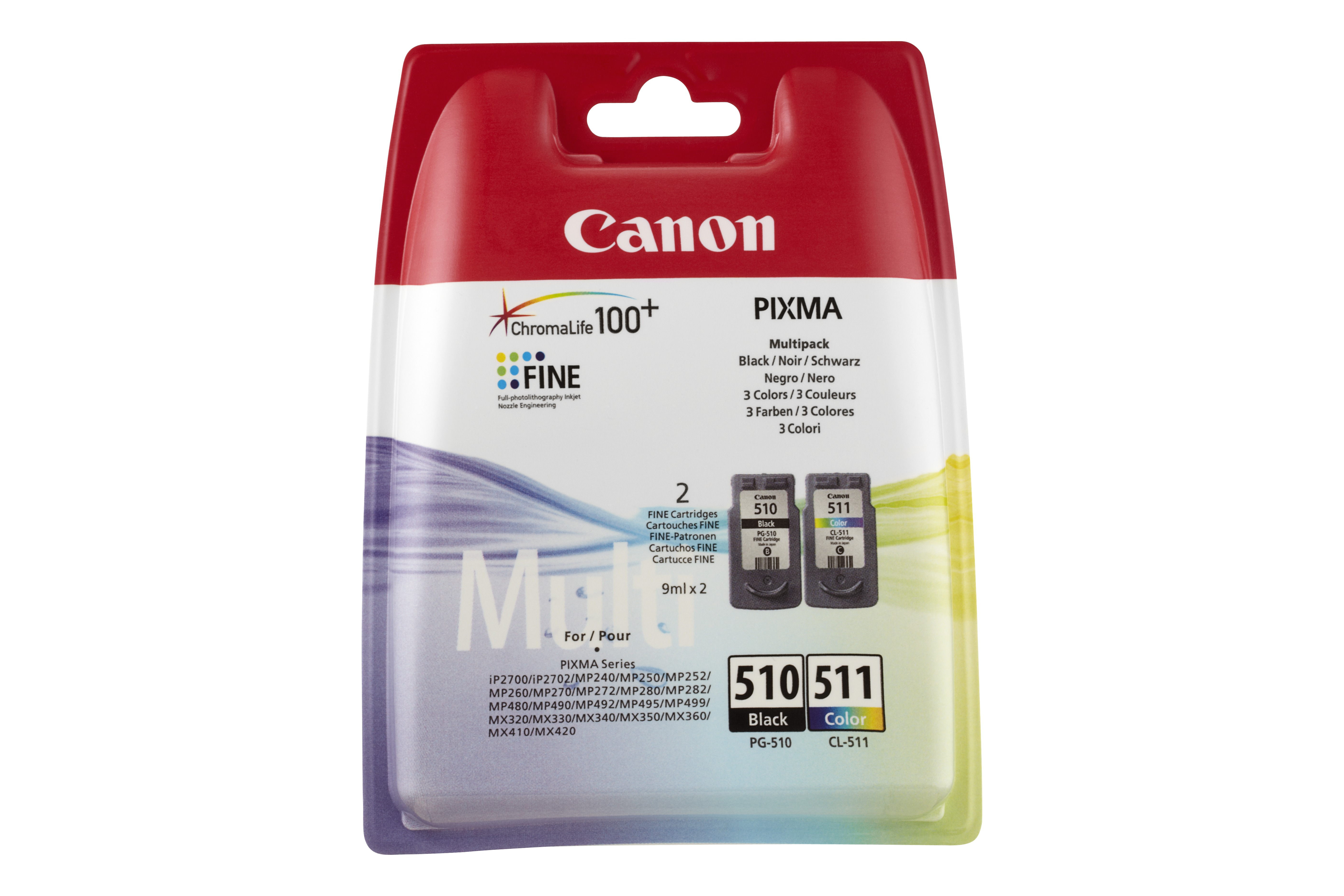 Canon PG510/CL511 Multi Pack je 9ml 1x2