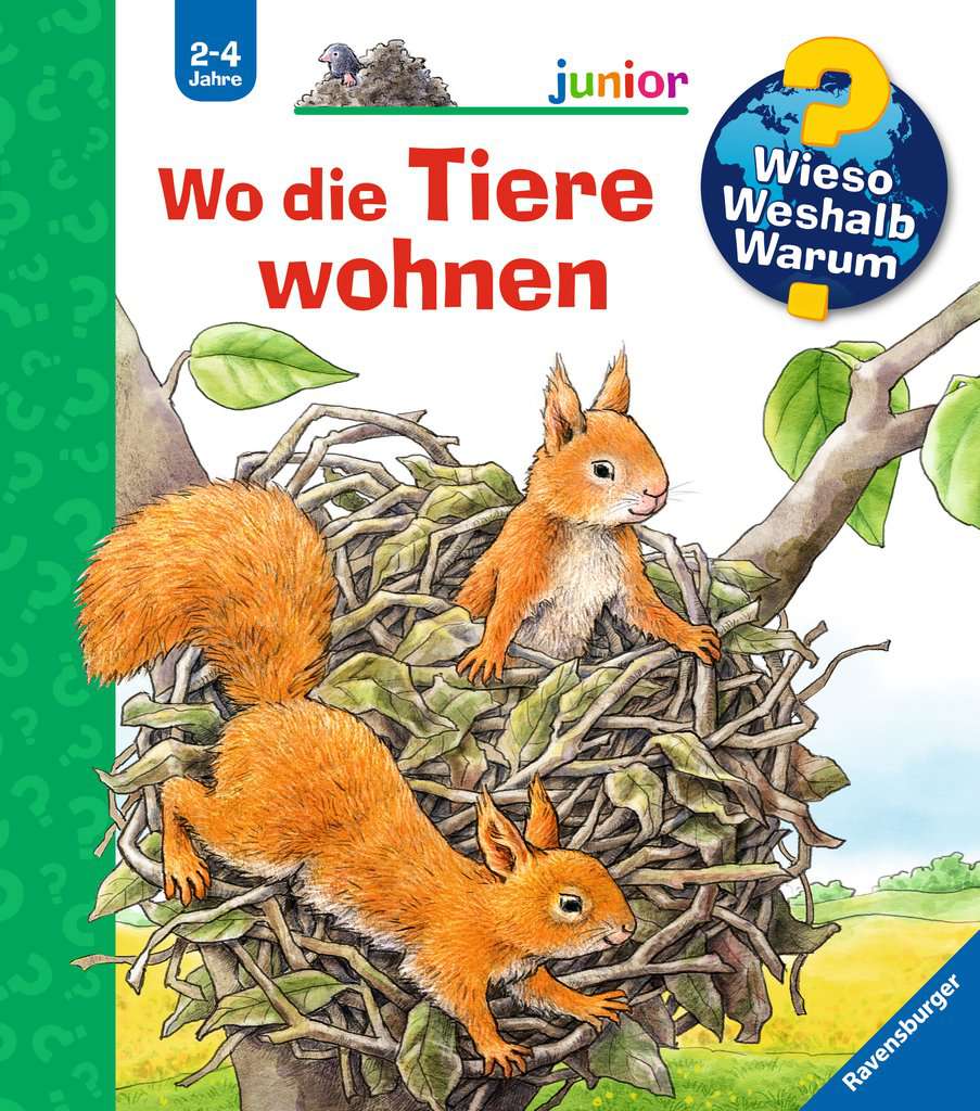 Ravensburger Bücher - Wiso? Weshalb? Warum? - Wo die Tiere wohnen Ravensburger Bücher - Wiso? Weshalb? Warum? - Wo die Tiere wohnen