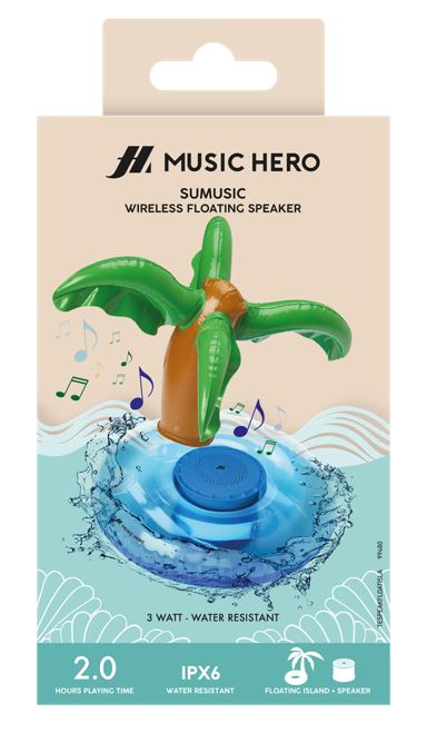 SBS floating and inflatable IPX Wireless Speaker isla