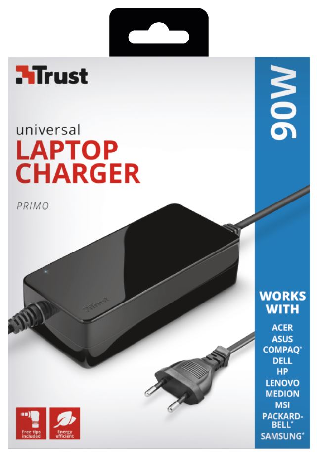 Trust PRIMO Laptop Charger Trust PRIMO Laptop Charger