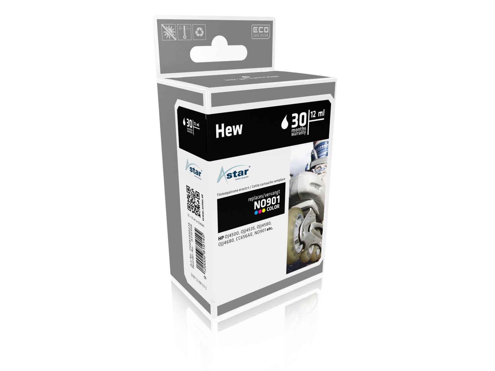 Astar HP Ink Nr.901 color 360 Seiten Astar HP Ink Nr.901 color 360 Seiten