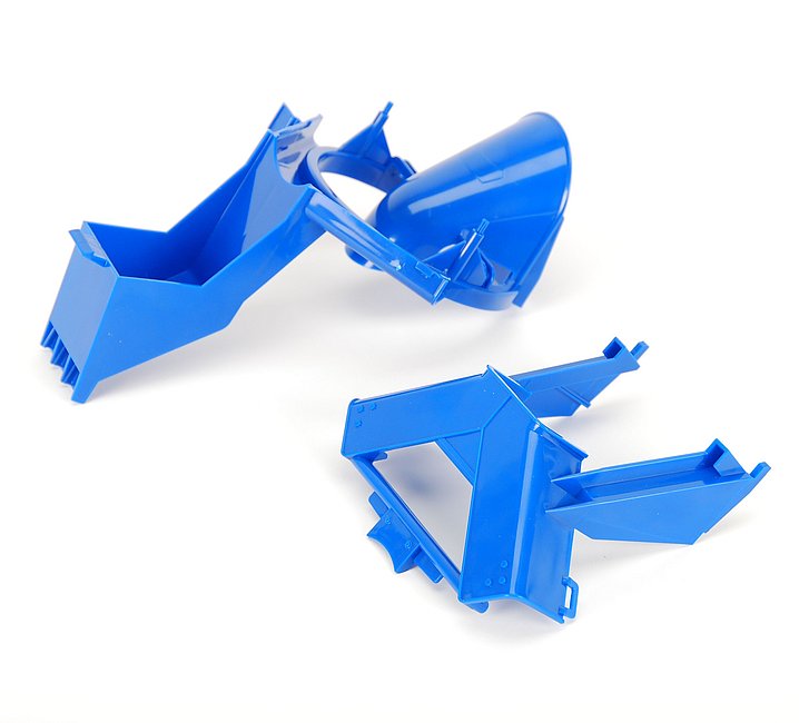 Bruder 42853 - Trichter für Betonmisch-LKW blau Bruder 42853 - Trichter für Betonmisch-LKW blau
