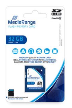 MediaRange SDHC Card Class 10 32GB