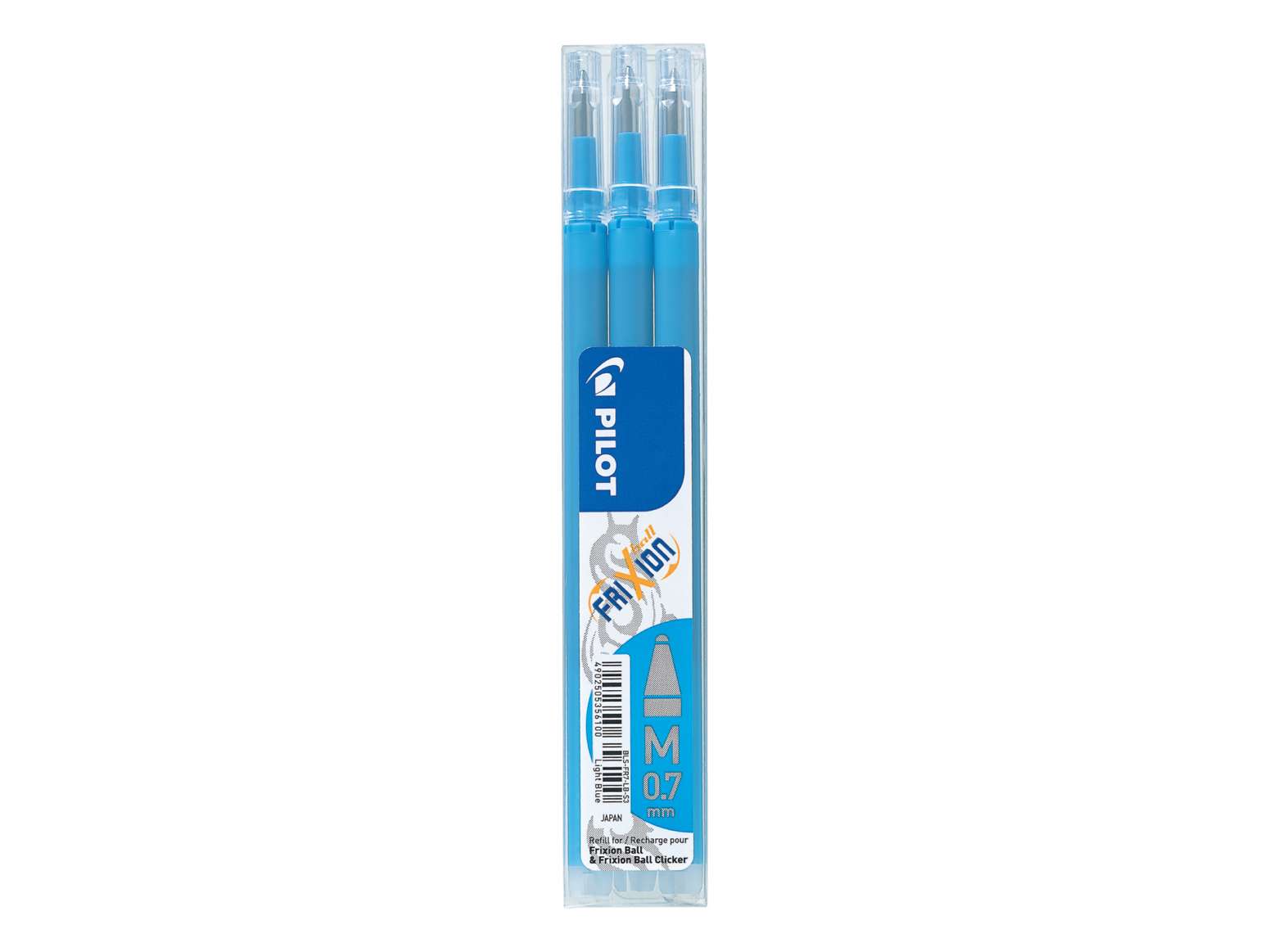 PILOT Ersatzminen FriXion Ball 0,7 - hellblau - 3er Set PILOT Ersatzminen FriXion Ball 0,7 - hellblau - 3er Set