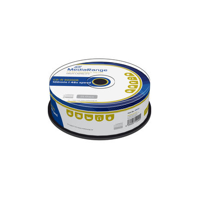 MediaRange CD-R 100min/900MB/48f Spindel 1x25 MediaRange CD-R 100min/900MB/48f Spindel 1x25