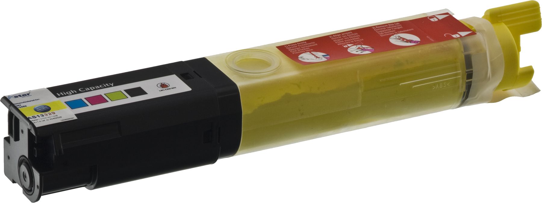 Astar OKI Toner C3450 yell. 2,5K 43459329 inkl. Chip Astar OKI Toner C3450 yell. 2,5K 43459329 inkl. Chip