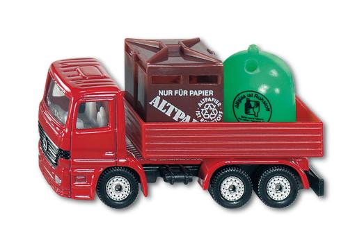 Siku 0828 - Recycling-Transporter L 7,5 x B 3 x H 4,3 cm