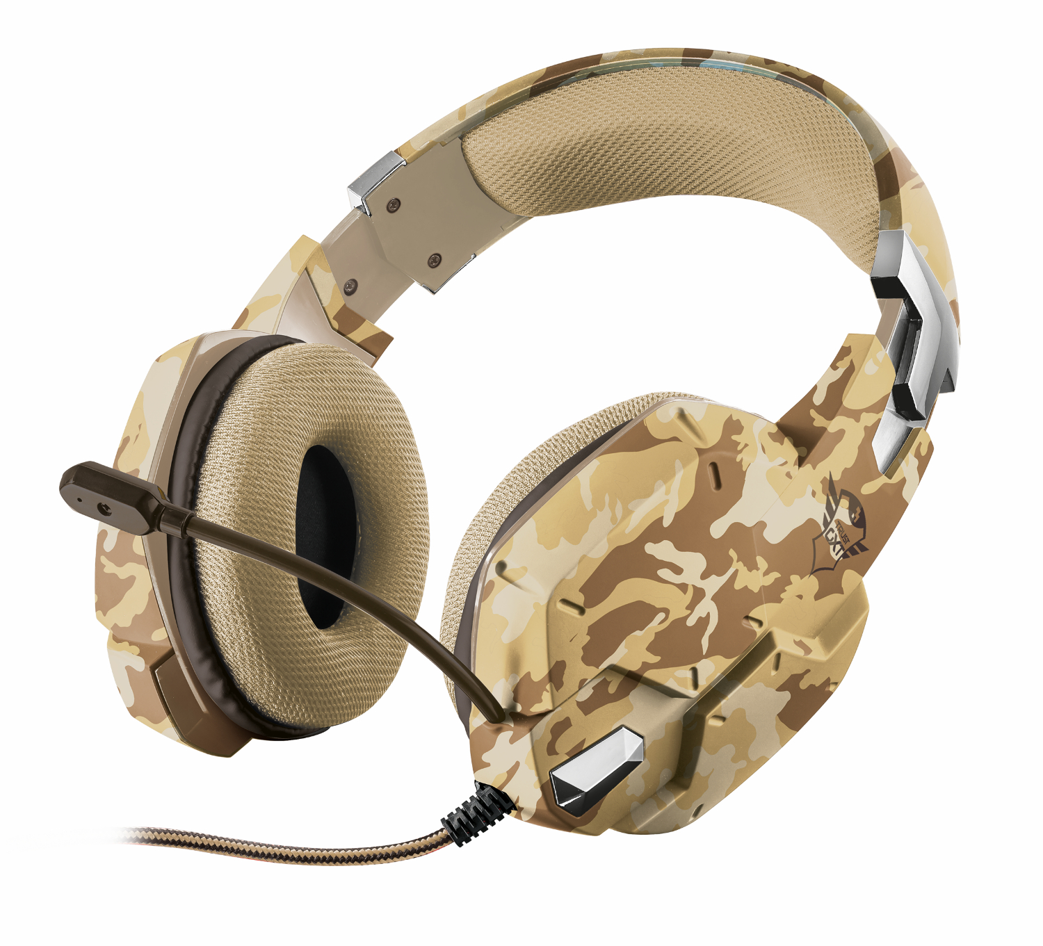 Trust GXT 322D CARUS Gaming Headset desert camo