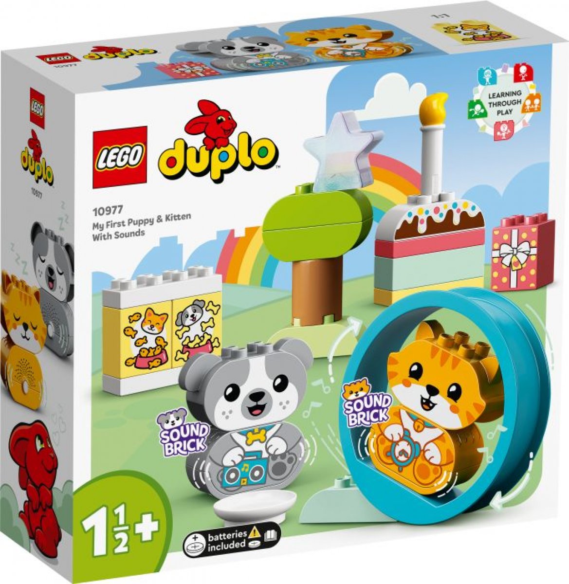 LEGO 10977 - Duplo Mein erstes Hündchen u Kätzchen mit Ton LEGO 10977 - Duplo Mein erstes Hündchen u Kätzchen mit Ton