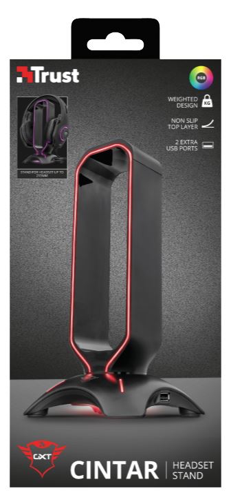 Trust GXT265 CINTAR RGB Headset Stand