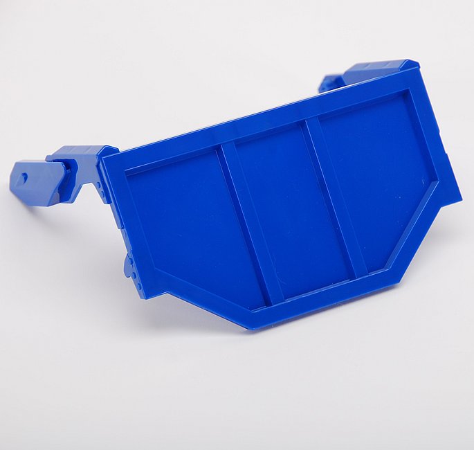 Bruder 42850 - Heckklappe für Halfpipemulde blau