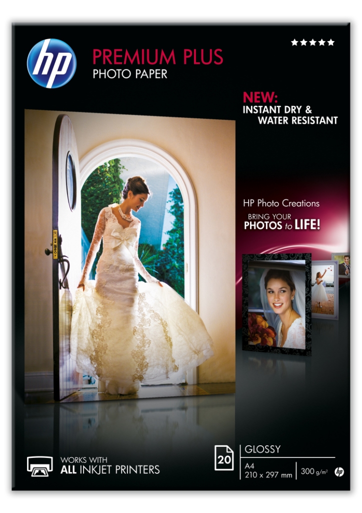 HP Premium Plus Glos. Fotopa. A4 1x20 HP Premium Plus Glos. Fotopa. A4 1x20