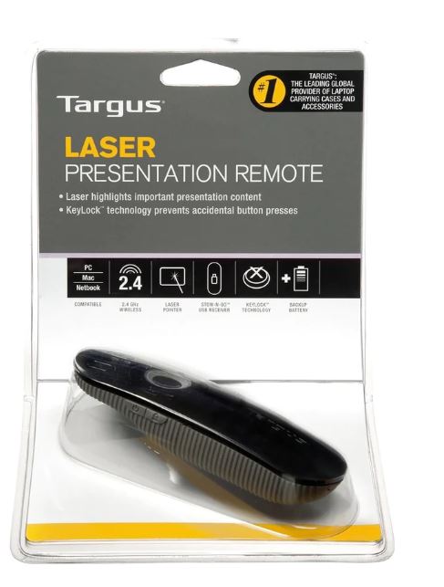 Targus Laptop Laser Presentation Remote black Targus Laptop Laser Presentation Remote black