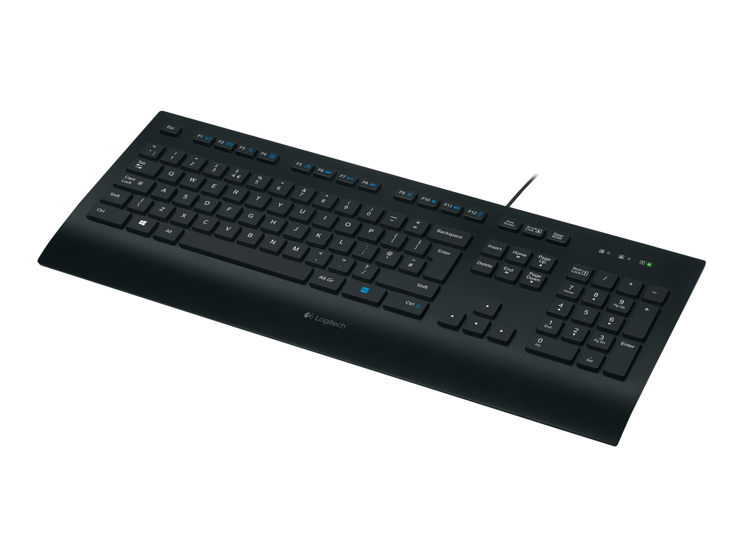 Logitech Keyboard K280E black