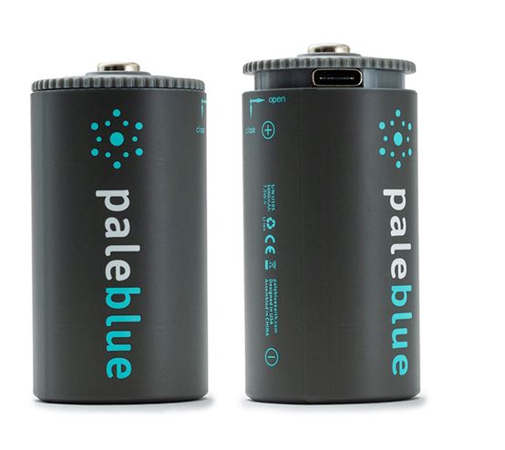 Pale Blue Rechargeable Batterie DType USB-C 5000mAh 1x2 Pale Blue Rechargeable Batterie DType USB-C 5000mAh 1x2