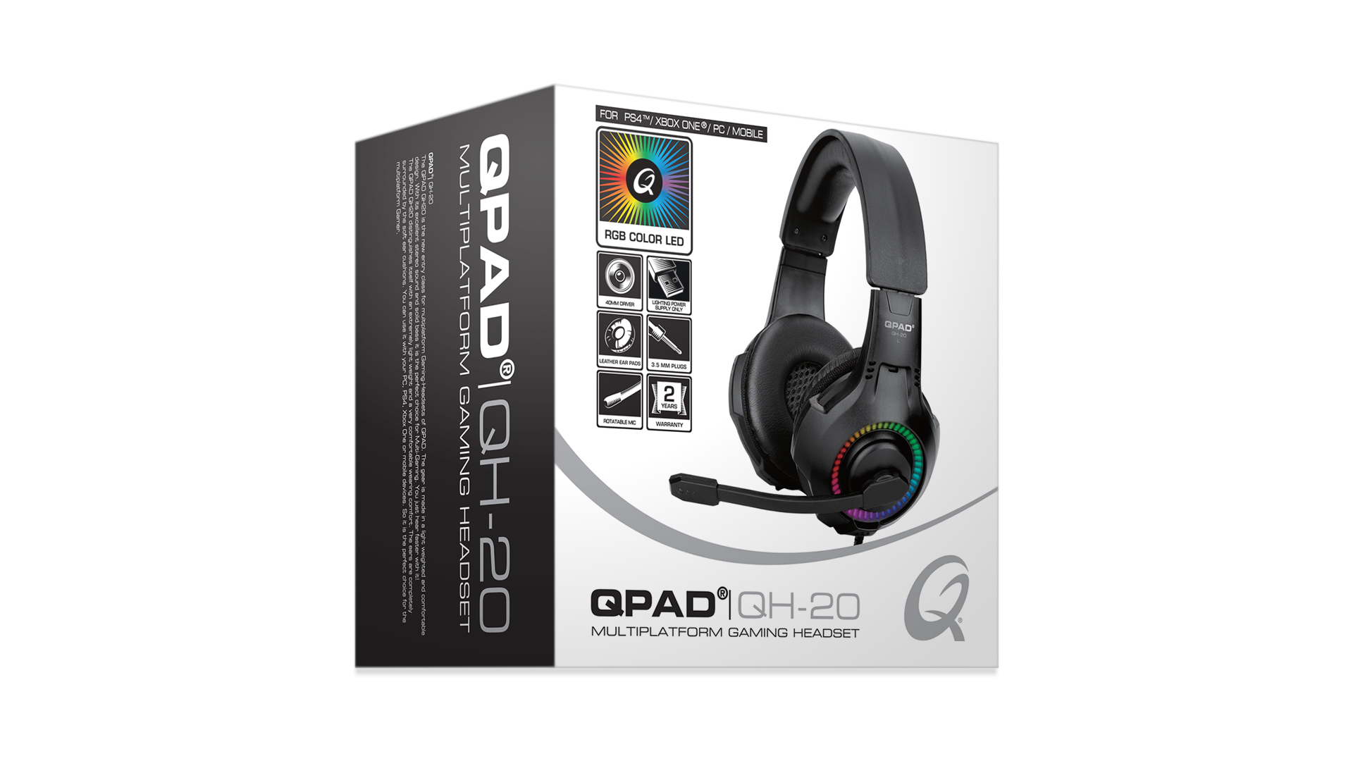 Qpad Multiplatform Gaming Headset Qpad Multiplatform Gaming Headset
