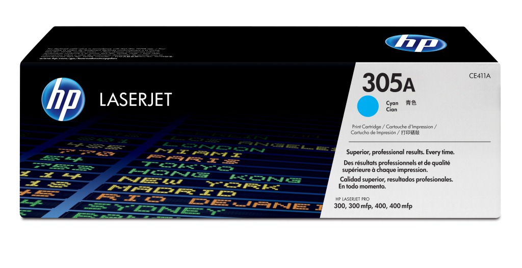 HP LJ Cartridge Nr.305A cyan 2,6K HP LJ Cartridge Nr.305A cyan 2,6K