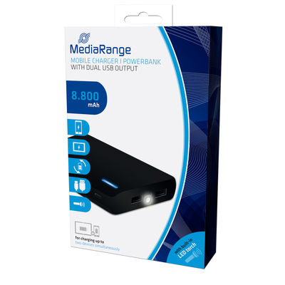 MediaRange Powerbank 8.800mAh