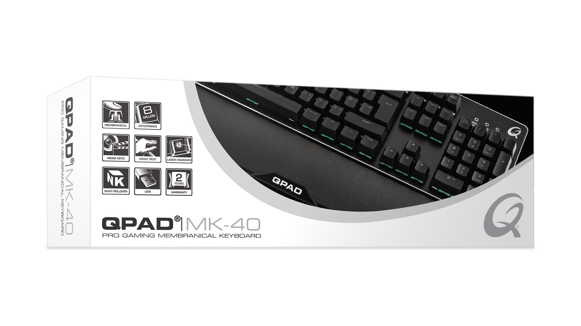 Qpad Pro Gaming Membranical Keyboard Qpad Pro Gaming Membranical Keyboard