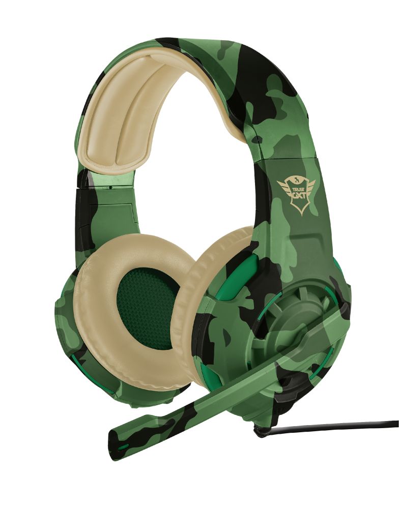 Trust GXT 310C RADIUS Gaming Headset jungle camo