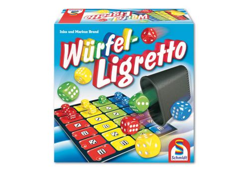 Schmidt Spiele - Würfel Ligretto 2 - 4 Spieler