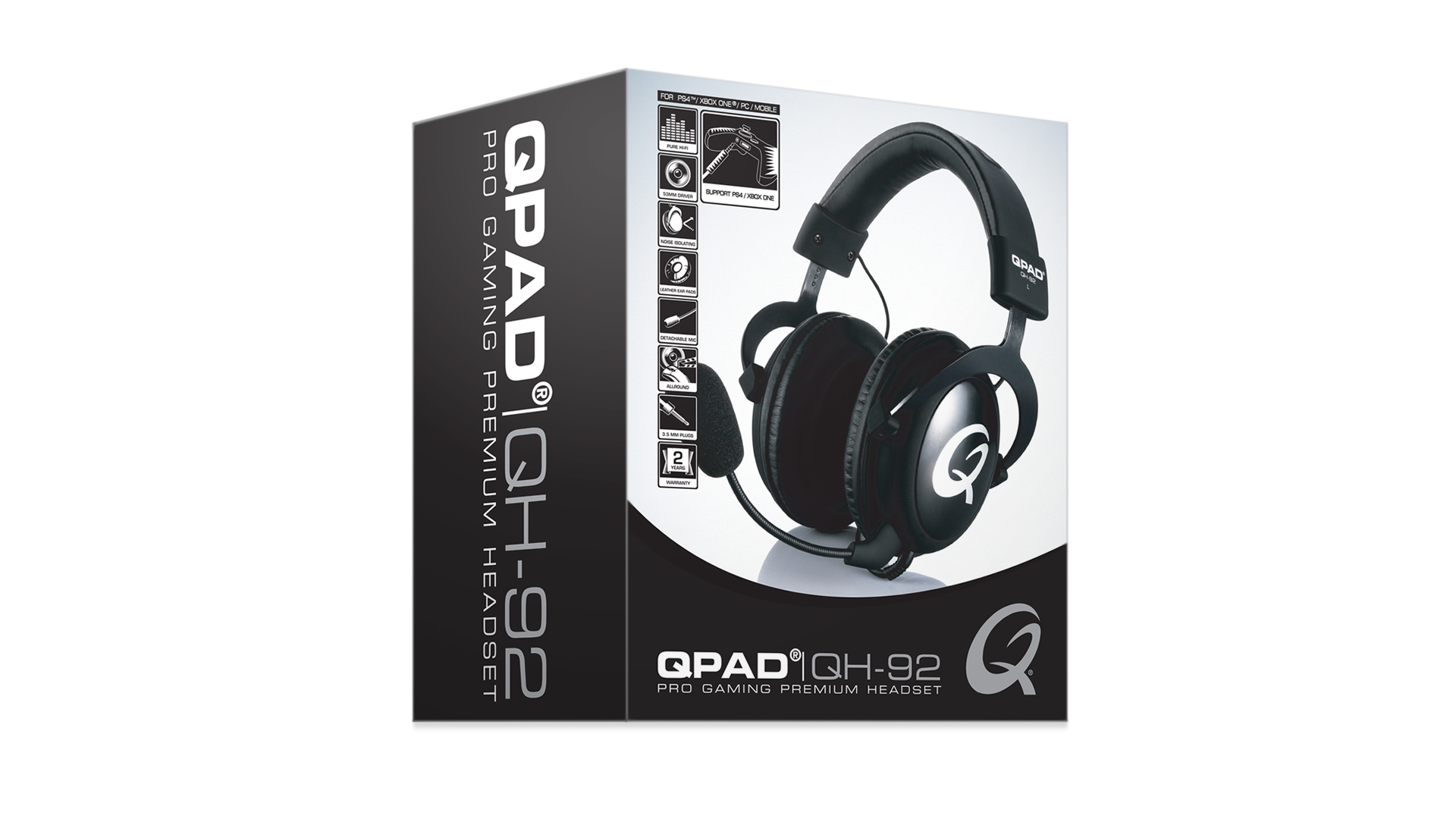 Qpad Pro Gaming Premium Headset Support PS4 Qpad Pro Gaming Premium Headset Support PS4