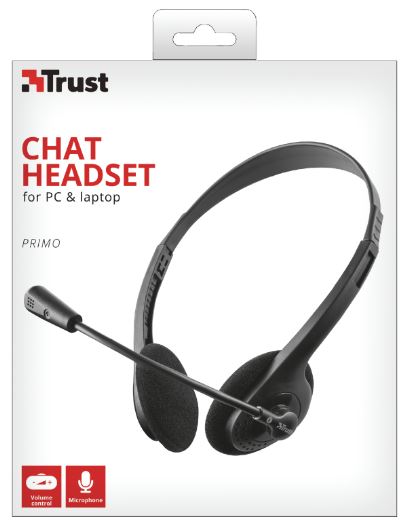 Trust PRIMO Chat Headset for PC and Laptop Trust PRIMO Chat Headset for PC and Laptop