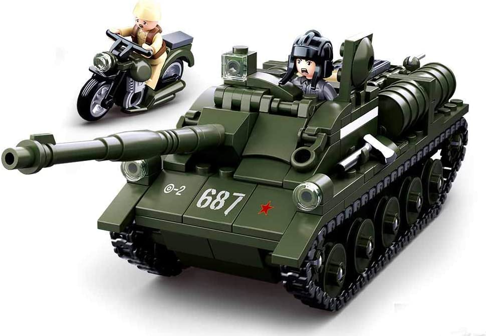 Sluban B0687 - Geallieerde Anti-Tank Tan Sluban B0687 - Geallieerde Anti-Tank Tan