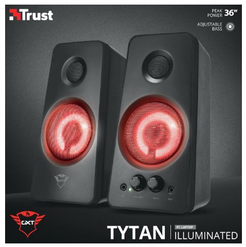 Trust GXT 608 TYTAN Illuminated 2.0 Speaker Set