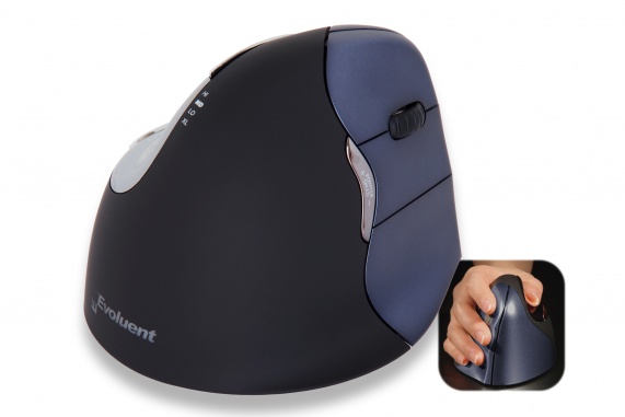 Bakker Elkhuizen ergonomische Maus Evoluent4 Rechts Wireless